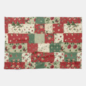 Cute Vintage Inspired Christmas Kitchen Towel Geschirrtuch (Horizontal)
