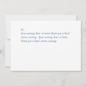 Cute Vintage Kitten Art, Names & Message (Rückseite)