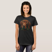 Cute Vizsla Dog on Vizsla Lover_2 T-Shirt (Vorne ganz)