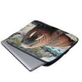 Cute Walrus on a Sandy Beach  Laptopschutzhülle (Vorne Knopf)