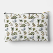 Cute Watercolor Baby Dinosaurs Zubehörtasche (Rückseite)