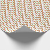 Cute Watercolor Beagle Dog Geschenkpapier (Ecke)