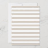 Cute Watercolor Llama Birthday | Boho Kids Party Einladung (Rückseite)