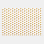 Cute Watercolor Pumpkins Geschenkpapier Set (Vorderseite 2)