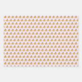 Cute Watercolor Pumpkins Geschenkpapier Set (Vorderseite)