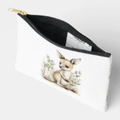 Cute watercolour baby animal alphabet Kangaroo Zubehörtasche (Offen)