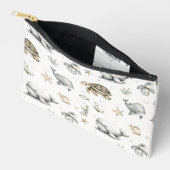 Cute Watercolour Ocean Baby Animals Zubehörtasche (Offen)