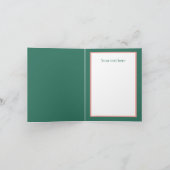 Cute watermelon cupcakes customizable karte (Innenseite)