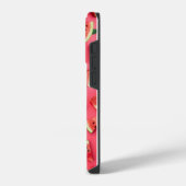 Cute Watermelon Fruit Pattern Pink iPhone Case Hülle (Linke Seite)