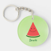 Cute Watermelon Personalized Acrylic Keychain Schlüsselanhänger (Vorderseite)