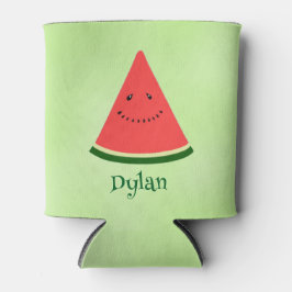 Cute Watermelon Summer Personalized Can Cooler  Dosenkühler