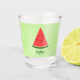 Cute Watermelon Summer Personalized Shot Glass  Schnapsglas