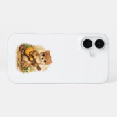 Cute Weasel Guitar iPhone 16 Case Kawaii Hülle (Rückseite (Horizontal))