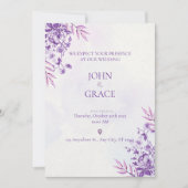 CUTE wedding invitation card Einladung (Vorderseite)