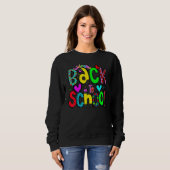 Cute Welcome Back To School First Day Of School Te Sweatshirt (Vorne ganz)