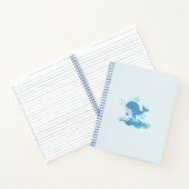 Cute Whale Ocean Aesthetic Notebook | Soft Minimal Notizblock (Innenseite)