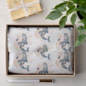 Cute Whale Seidenpapier (Geschenk)