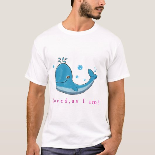 Cute whale  T-Shirt (Vorderseite)