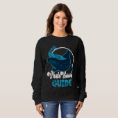 Cute whale watching Guide Sweatshirt (Vorne ganz)