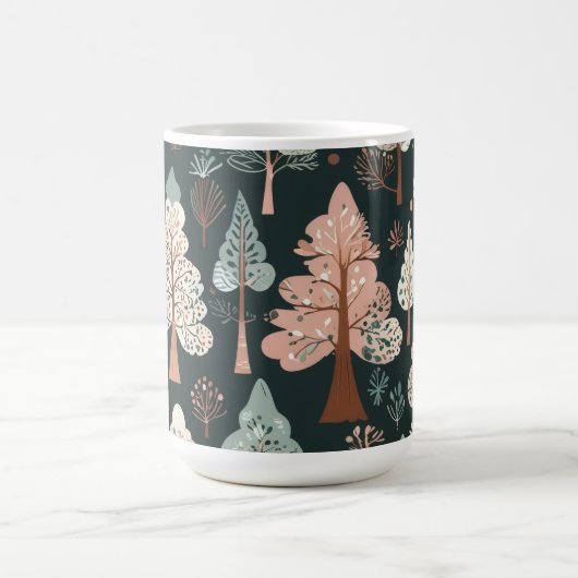 Cute Whimsical Tree Kaffeetasse (Mittel)