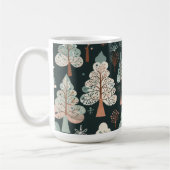 Cute Whimsical Tree Kaffeetasse (Links)
