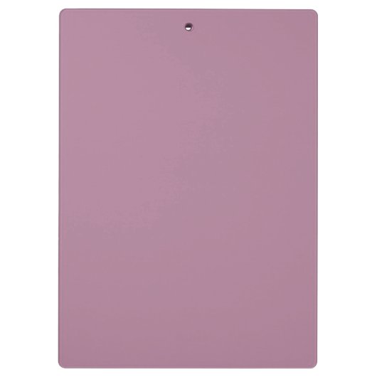 Cute White Cats Pattern on Mauve Background Klemmbrett (Rückseite)