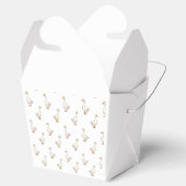 Cute White Goose Pattern Geschenkschachtel (Geöffnet)