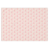 Cute Whole Llama Fun Pink First Birthday Tischdecke (Vorderseite (Horizontal))