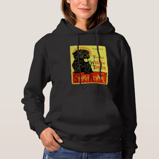 Cute Wicklow Terrier Dog Glen of Imaal Hoodie (Vorderseite)