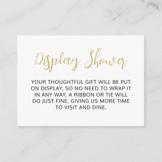 Cute Wildflower Pattern Enclosure Card Begleitkarte (Vorderseite)