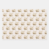 Cute Winter Arctic Cow Geschenkpapier Set (Vorderseite 2)