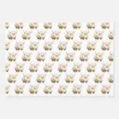 Cute Winter Arctic Cow Geschenkpapier Set (Vorderseite)