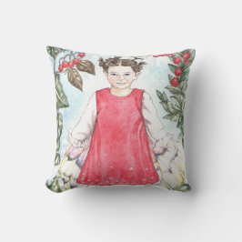 Cute Winter Fairy Cushion Kissen