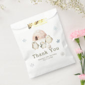 Cute Winter Penguins Birthday Party Geschenktütchen (Versiegelt)