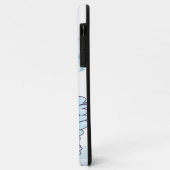 Cute winter snowman and wind Case-Mate iPhone hülle (Hinten/Links)