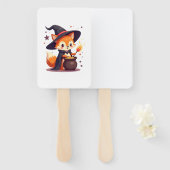 Cute Witch Fox � Magical Halloween Animal Tee Fächer (Vorne und Hinten)