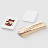 Cute Witch Fox � Magical Halloween Animal Tee Fächer (Non-assembled)