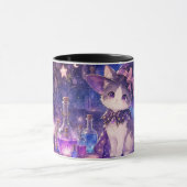 Cute Witch Kitten Mug Tasse (Zentrum)