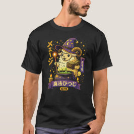 Cute Wizard Sheep Magic Design T-Shirt