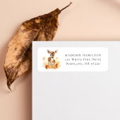 Cute Woodland Deer Return Address