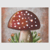 Cute Woodland Mushroom Tissue Paper Seidenpapier (Vorderseite)