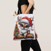 Cute Xmas Reindeer Tasche (Von Nahem)