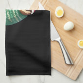 Cute Xmas Sloth Santa Hat Christmas Sloth - Tree L Geschirrtuch (Viertel Falte)