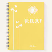 Cute yellow Notebook Notizblock (Vorderseite)