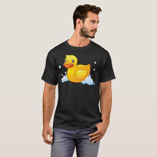 Cute Yellow Rubber Ducky - Duck tshirt Duckie shir (Vorne ganz)