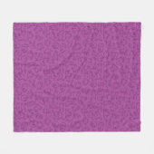 cute yoga pet cat pattern purple background fleecedecke (Vorderseite (Horizontal))