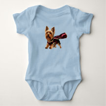 Cute Yorkie Superheld