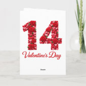 Cute You + Me Love Equation Valentine’s Day Couple Programm (Rückseite)