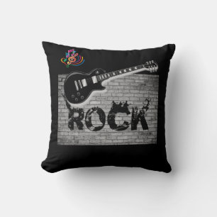 Cute You Rock Wurfkissen Gitarre Kissen