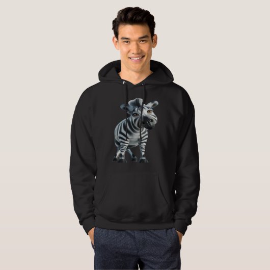 Cute Zebra Hoodie (Vorne ganz)